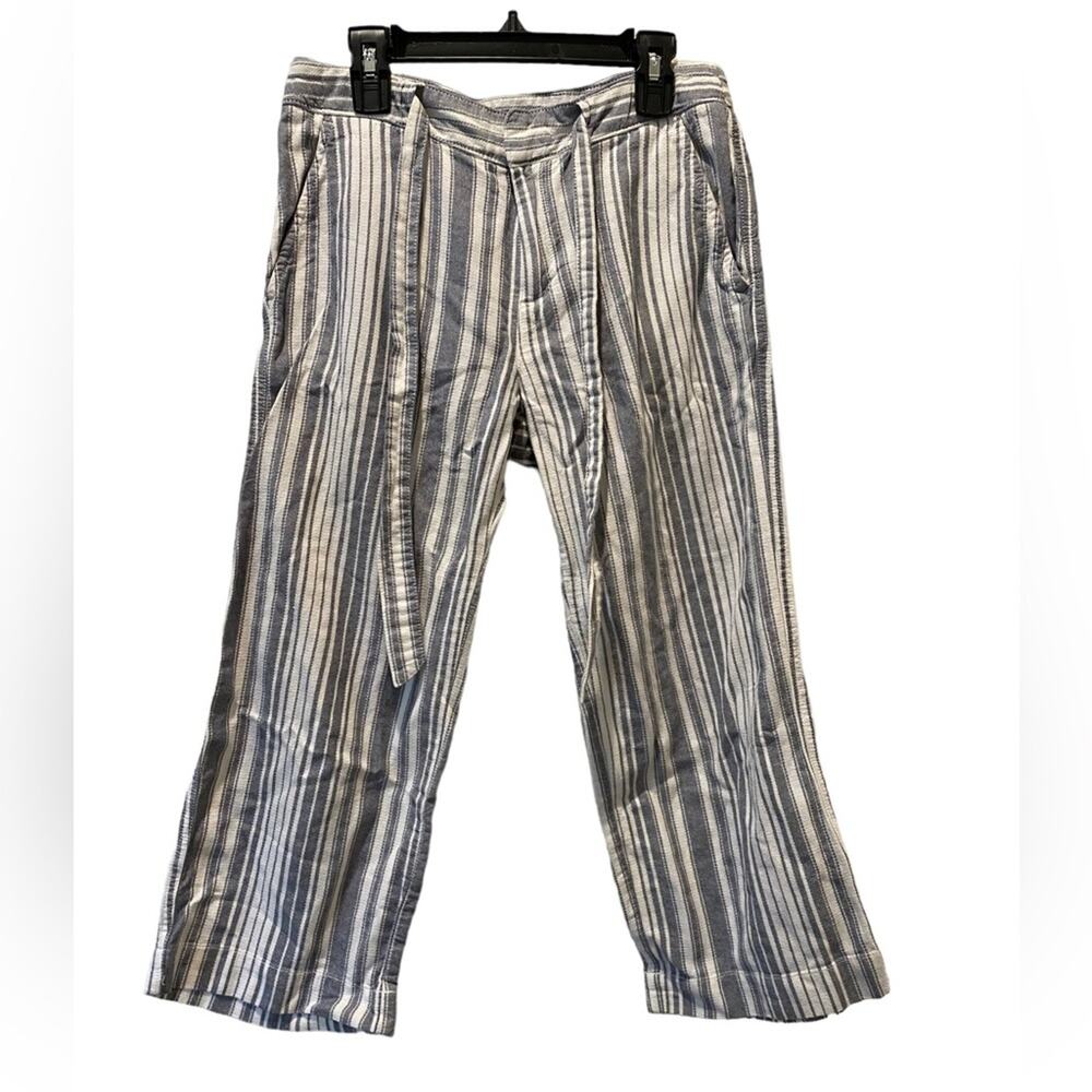🌻 5/$15 🌻 Sanctuary Striped Capri Pants, Size 25, Excellent Used Condition